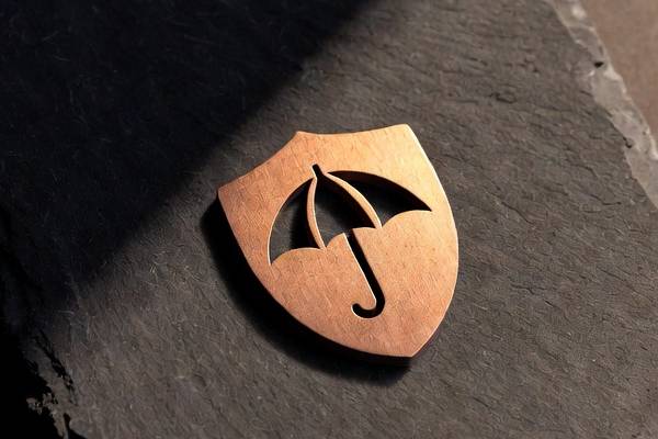 Business insurance protection concept