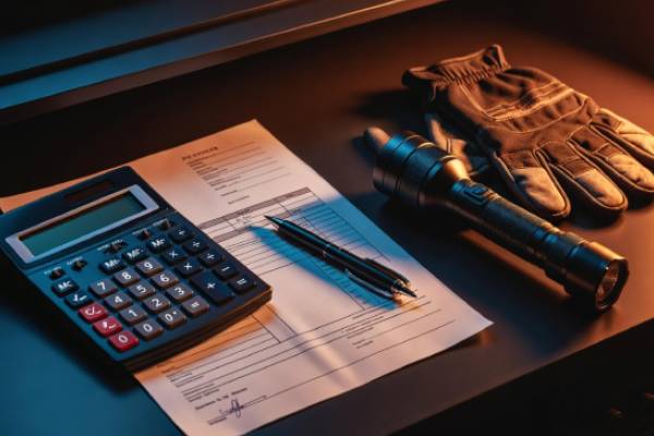 Chimney sweep calculating business pricing